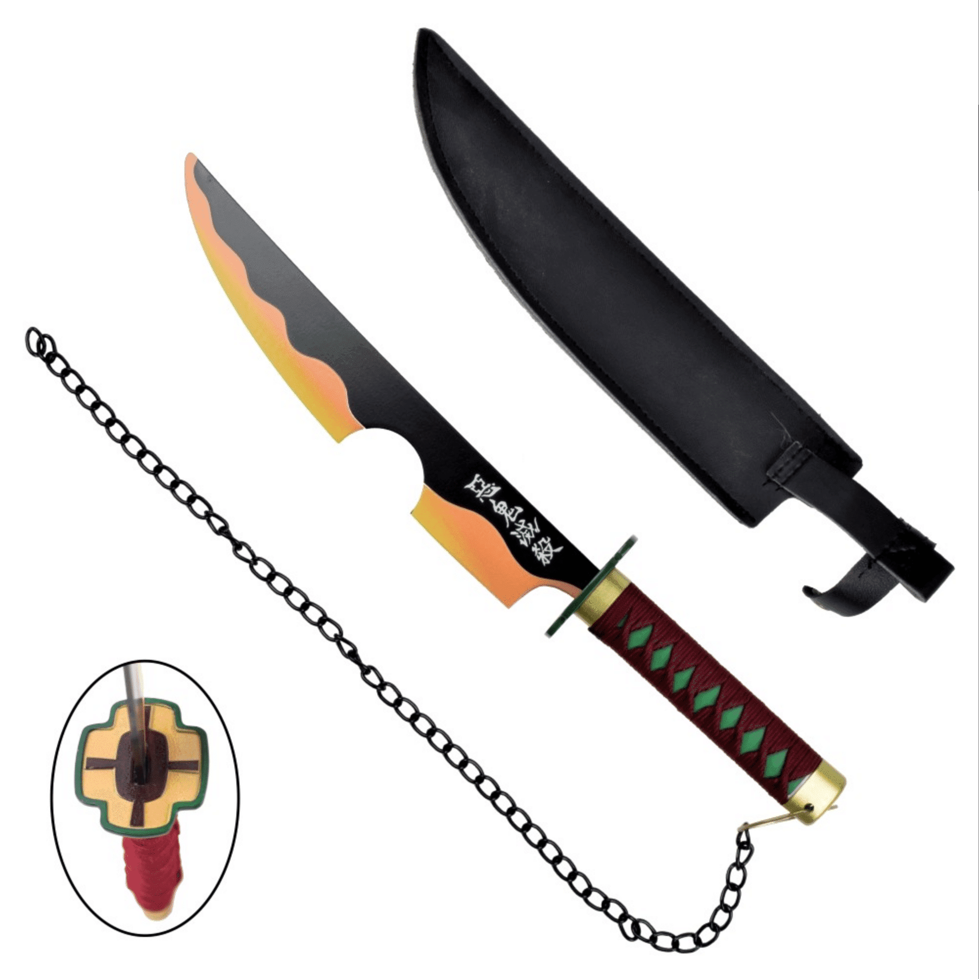 Ornamental Fantasy Mini Sword - Demon Slayer
