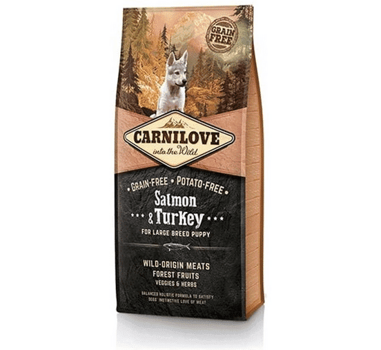 Carnilove Puppies Large Breed Salmon & Turkey 12kg