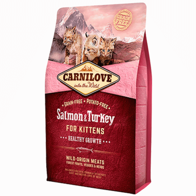 Carnilove Cat - Salmon & Turkey Kittens – 2 kg