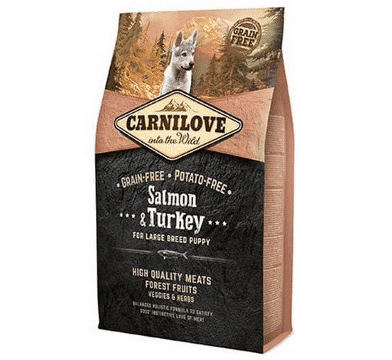 Carnilove Puppy Large Breed Salmon & Turkey 4kg