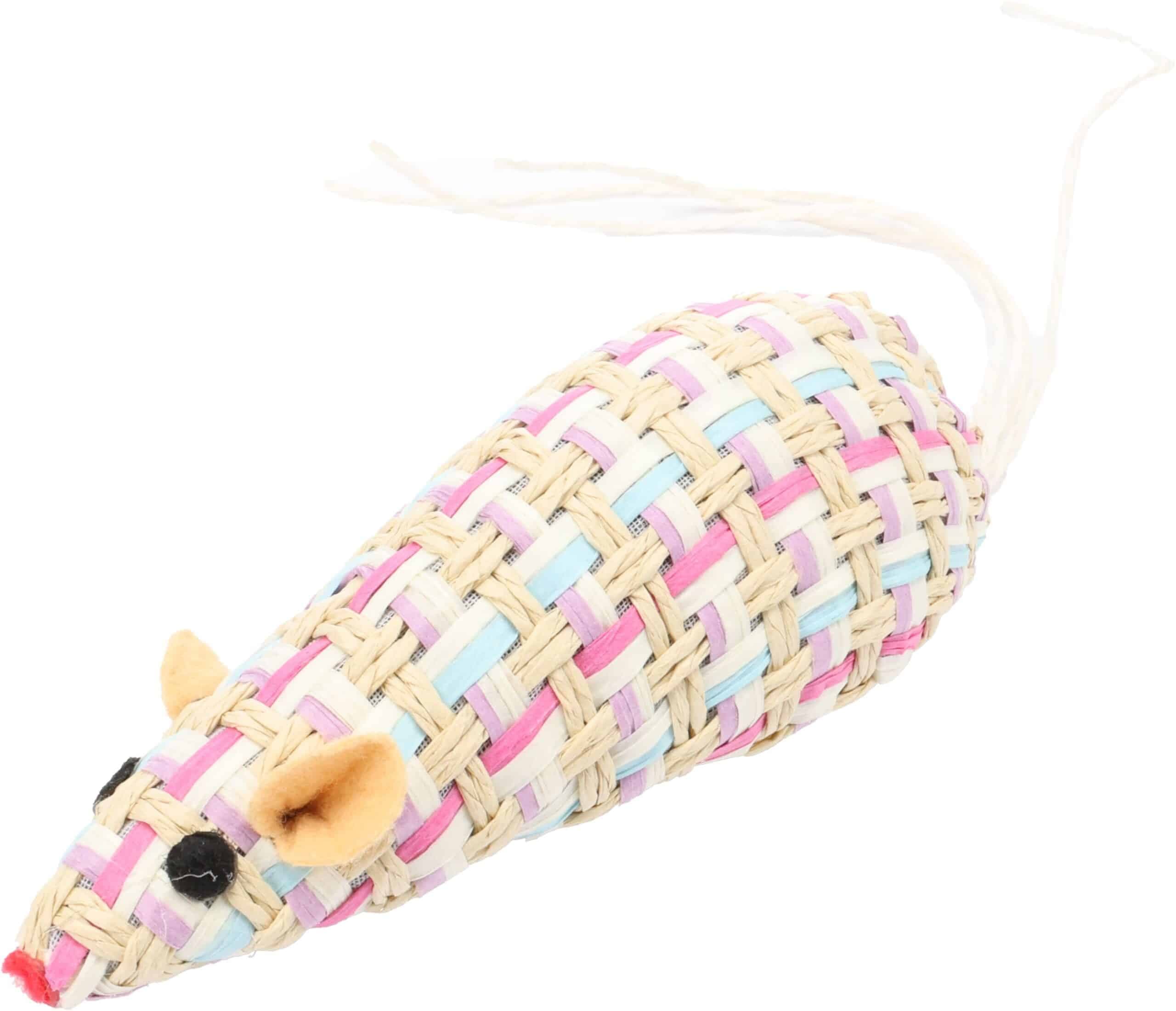 Flamingo Kattenspeelgoed Texa Muis Paars