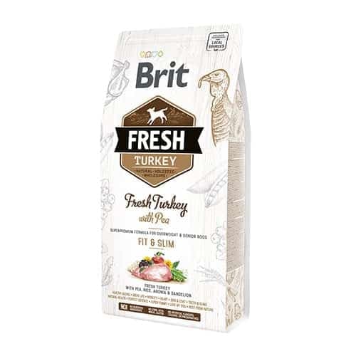Brit Fresh Dog Turkey with Pea Light Fit & Slim 2,5 kg