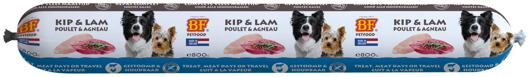 BF Petfood Vleesvoeding Lam – 800 g