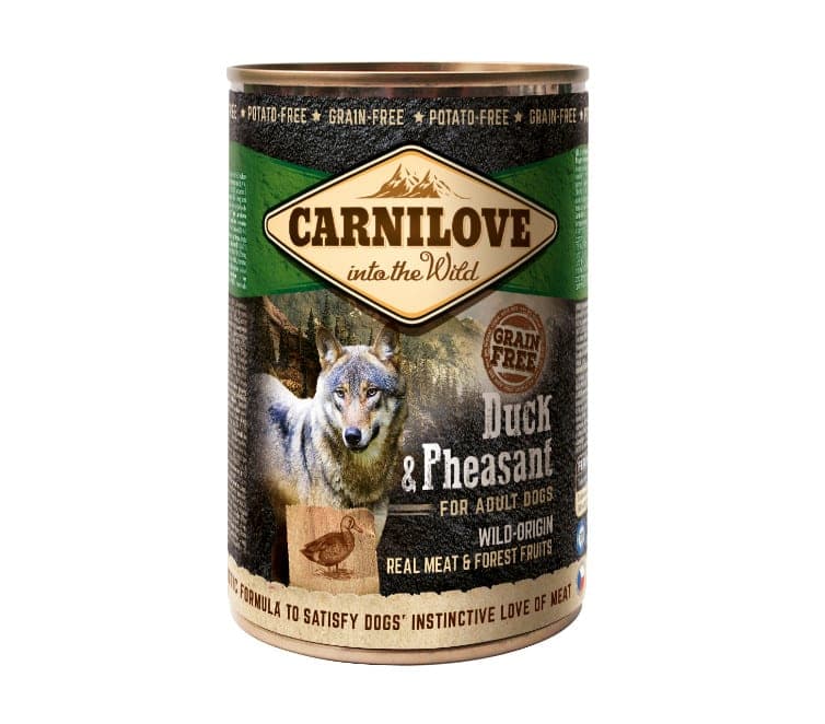 Carnilove Dog Blik - Eend / Fazant 400g
