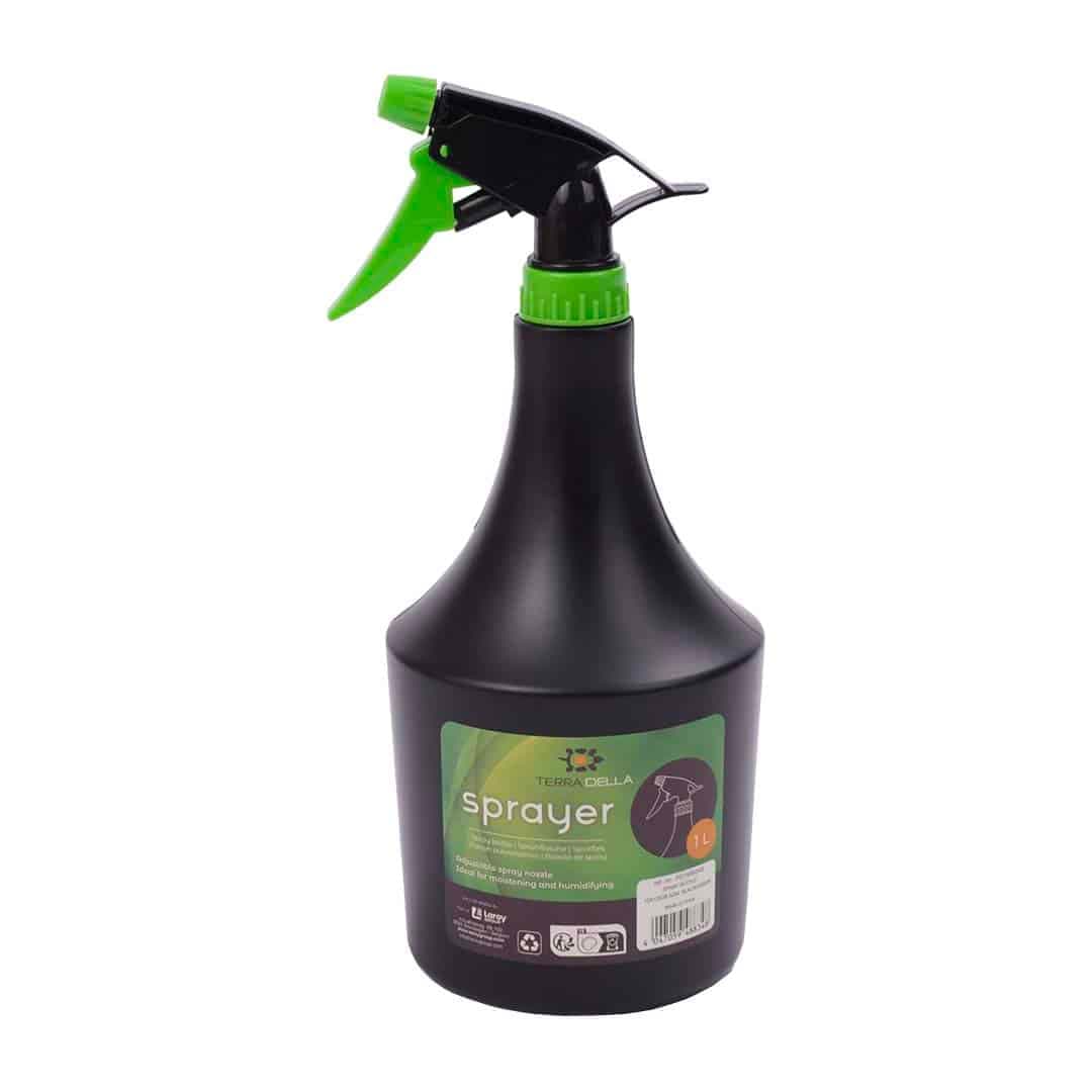 Terra Della Spuitfles Zwart/groen 1 Liter