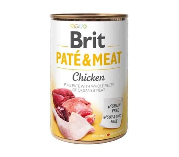 BC Paté & Meat Cans – Kip 400 g (6 stuks)