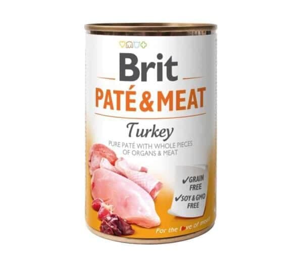 BC Paté & Meat Cans – Turkije 400 g (6 stuks)
