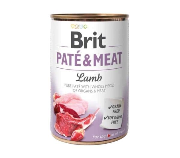 BC Paté & Meat Cans – Lam 400 g (6 stuks)