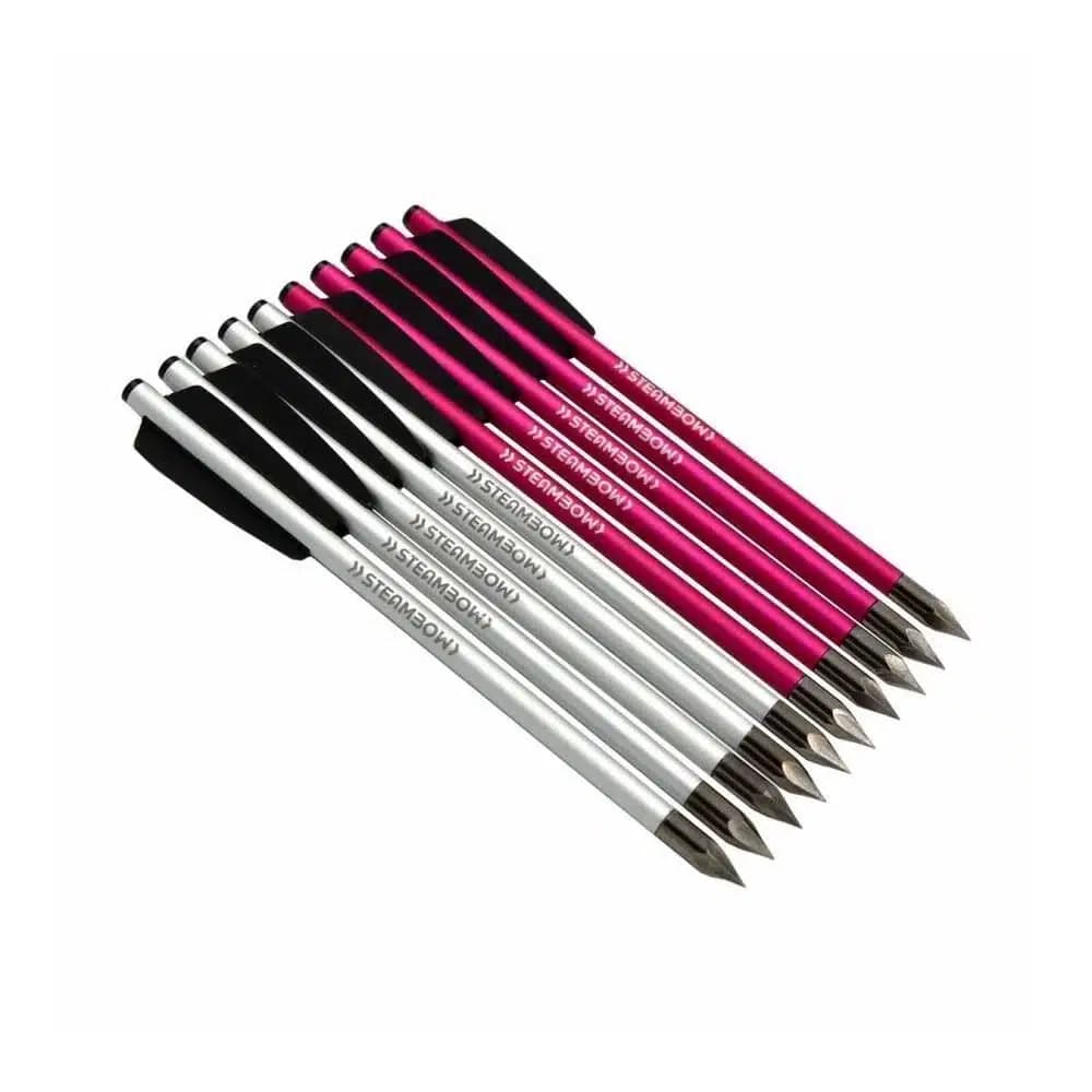 Steambow AR-Series – Bodkin Arrows Sportedition Pink/Silver 10 Pack