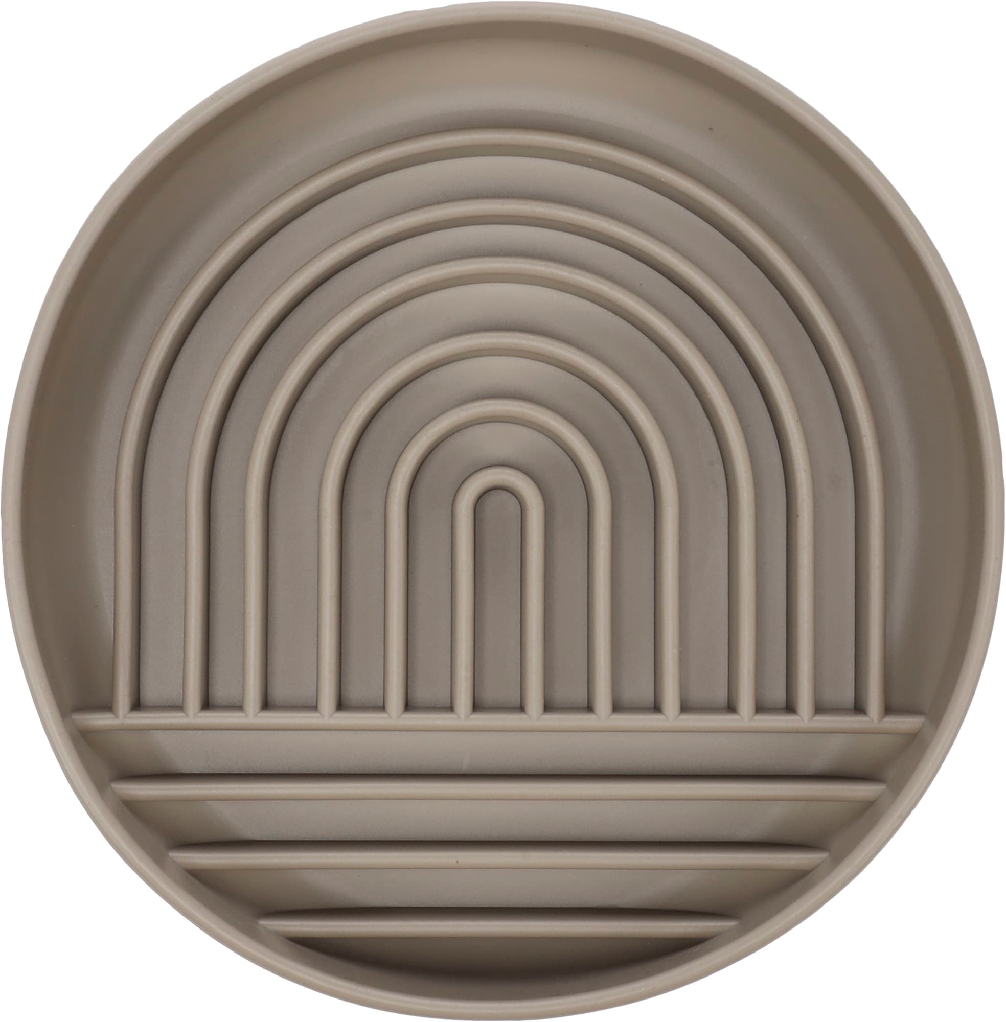 Flamingo Slow feeder Rainy Rond Taupe