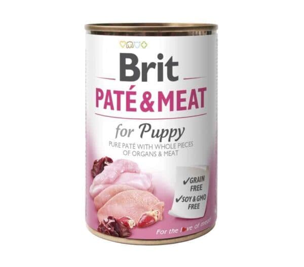 BC Paté & Meat Cans – Puppy 400 g (6 stuks)