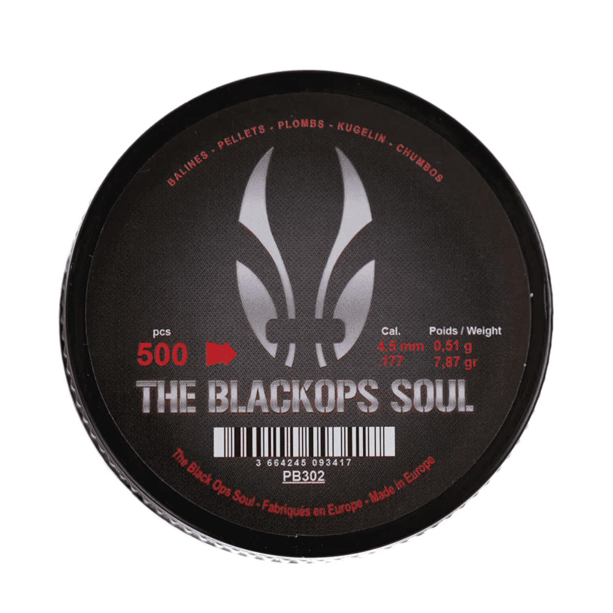 BO Manufacture - Black Ops - Soft Point 4.5mm 500st