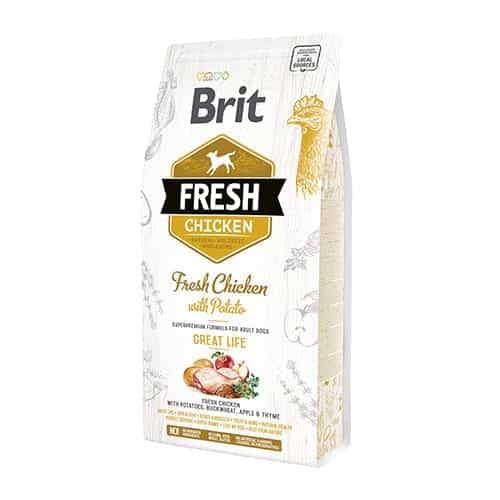 Brit Fresh – Hond – Kip met Aardappel Adult 2,5 kg