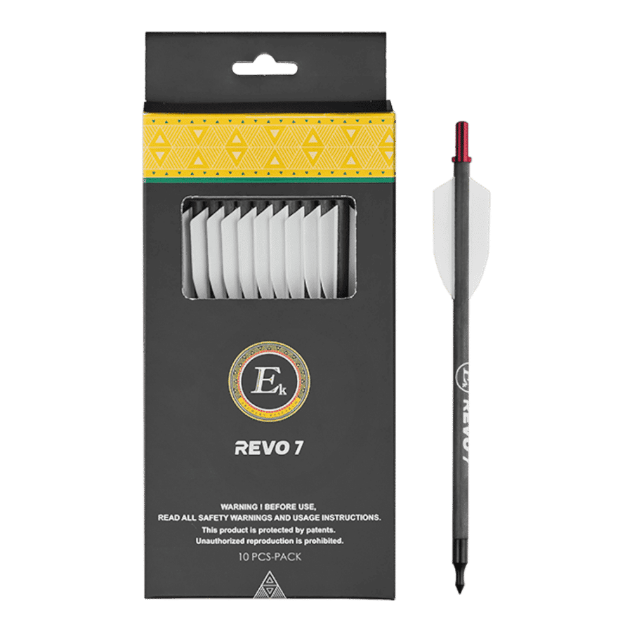 EK Archery Bolt - Revo 7, Carbon 6,5" 10 Pack