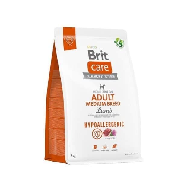 Brit Care Hypoallergenic Adult Medium Breed 3 kg - Hondenvoer